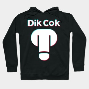 Dik Tok Funny Spoof Logo Design Hoodie